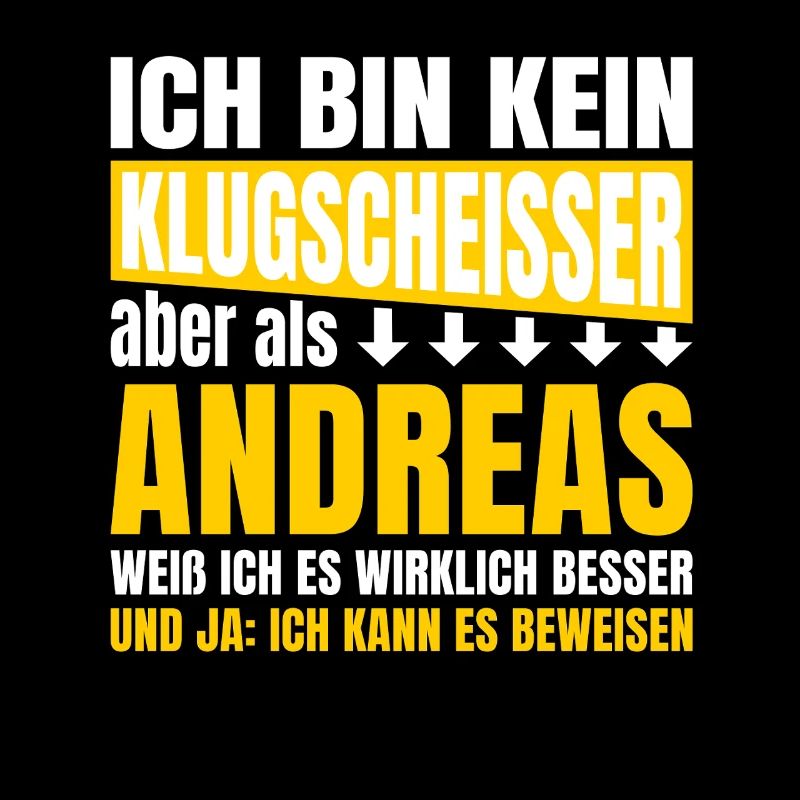 Ich bin kein Klugscheisser Andreas