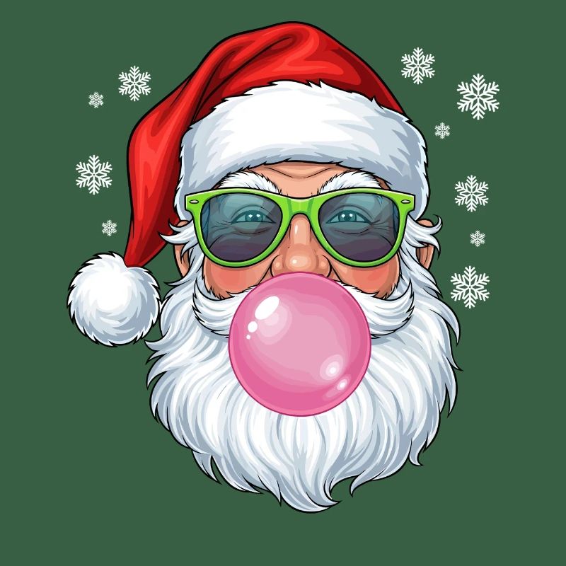 Weihnachtsmann Bubble Gum