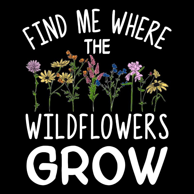 Finde mich dort, wo Wildblumen wachsen