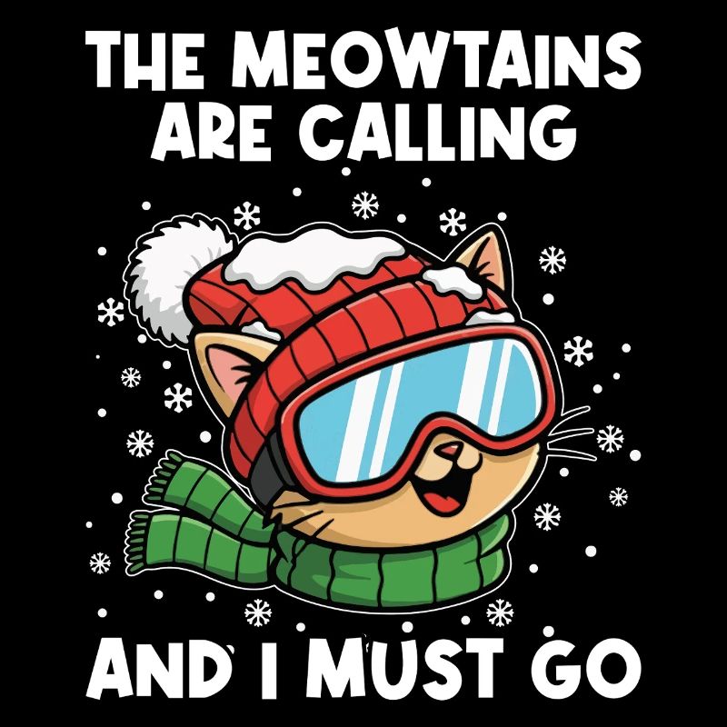 Apres Ski Meowtains Are Calling And I Must Go