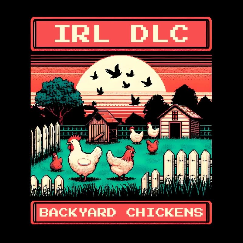 DLC IRL | Poules dans le jardin