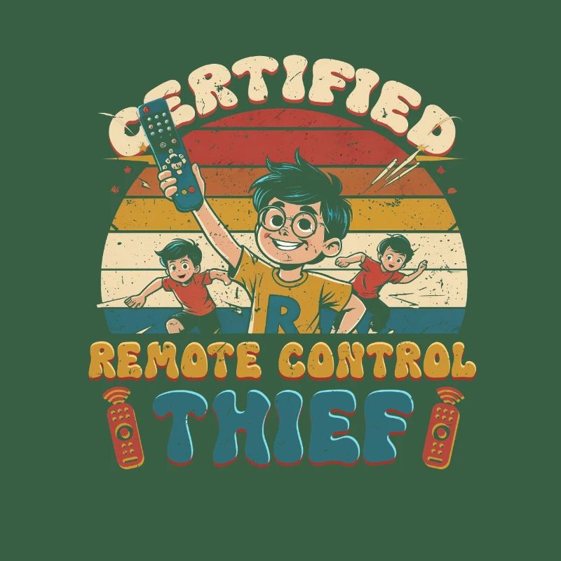 Geschwister Bruder Schwester Remote Control Thief