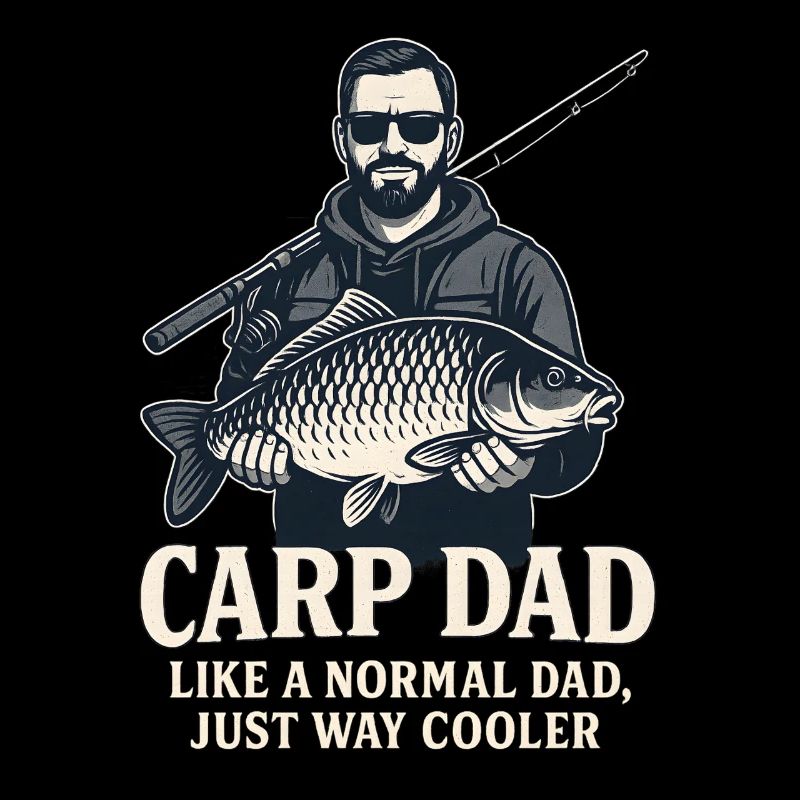 Karpfen Papa Einfach Viel Cooler