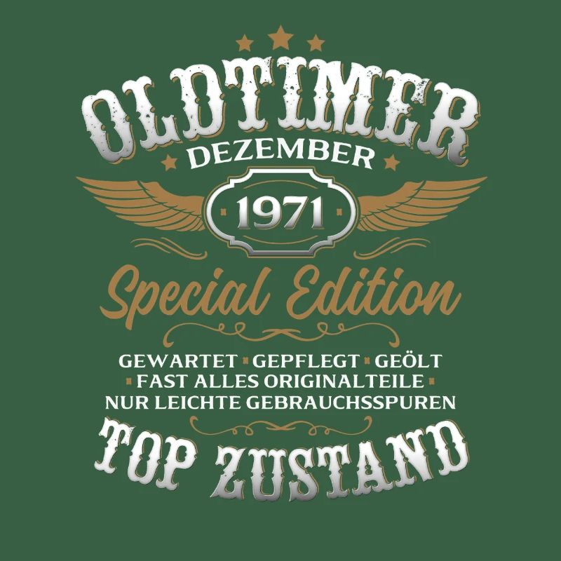 55. Geburtstag Geschenk Oldtimer Dezember 1971