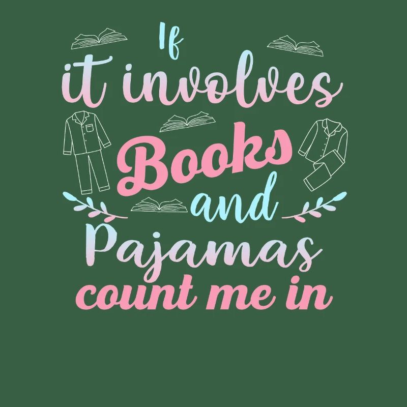 Bücher & Pyjamas Pastell-Design