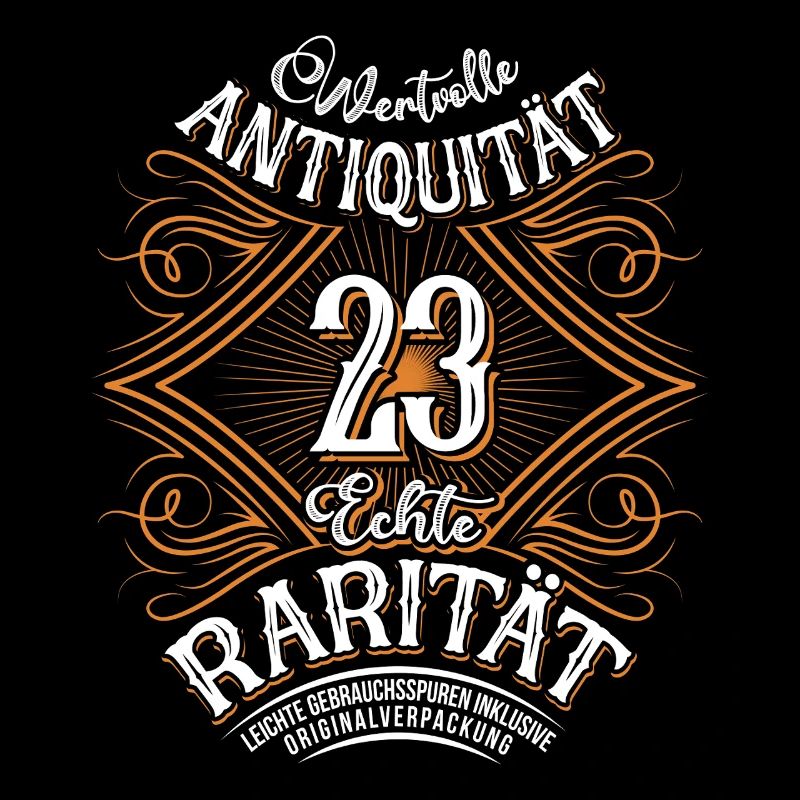 Rareté des antiquités pour le 23e anniversaire
