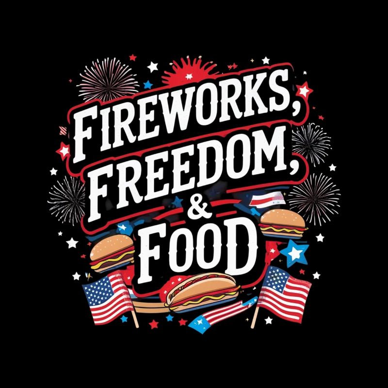 Feux d’artifice Liberté & Nourriture