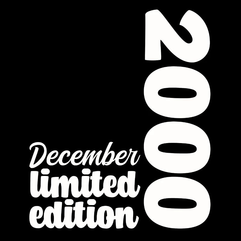 Geburtstag Dezember 2000 Limited Edition Geschenk