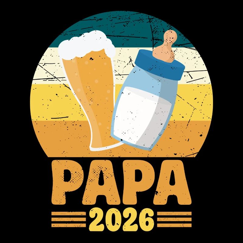 Dad 2026 Daddy-to-be Baby Ad Dad