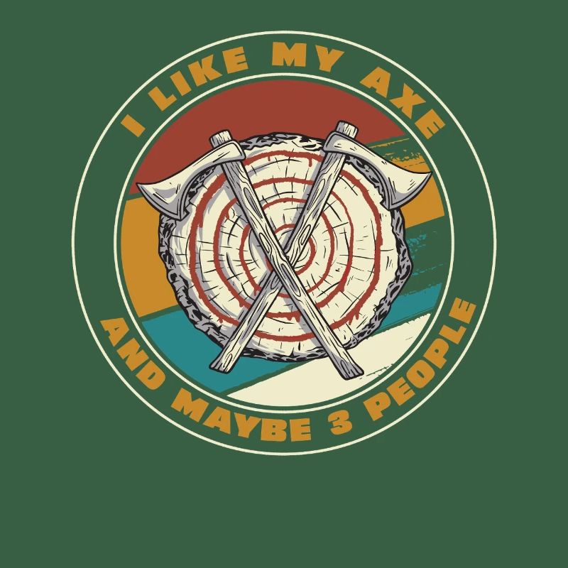 Axe Targets Retro Patch