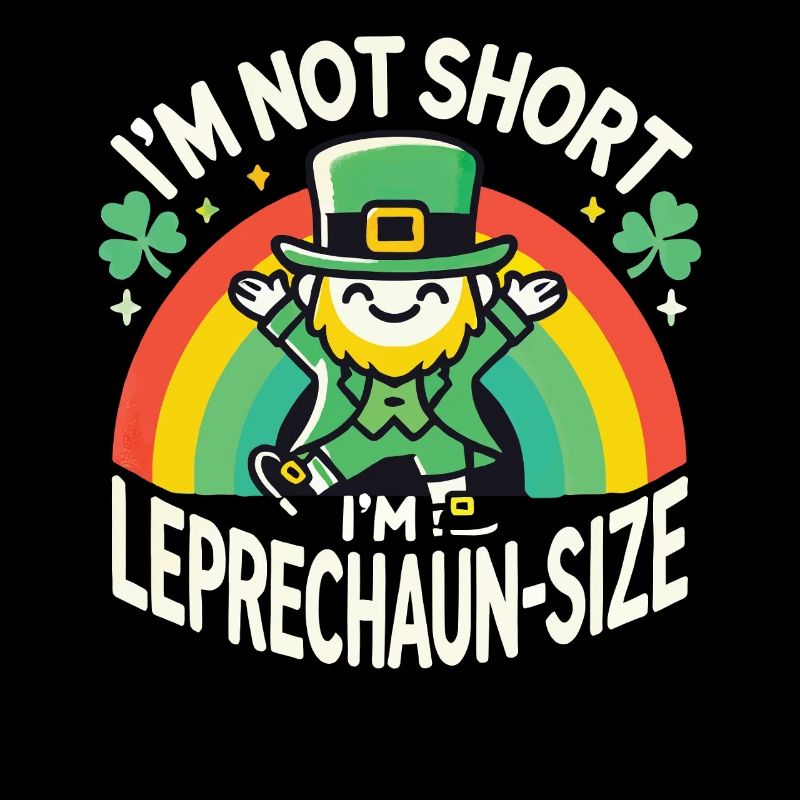 Ich bin nicht klein, ich bin Leprechaun-Größe Rainbow St.