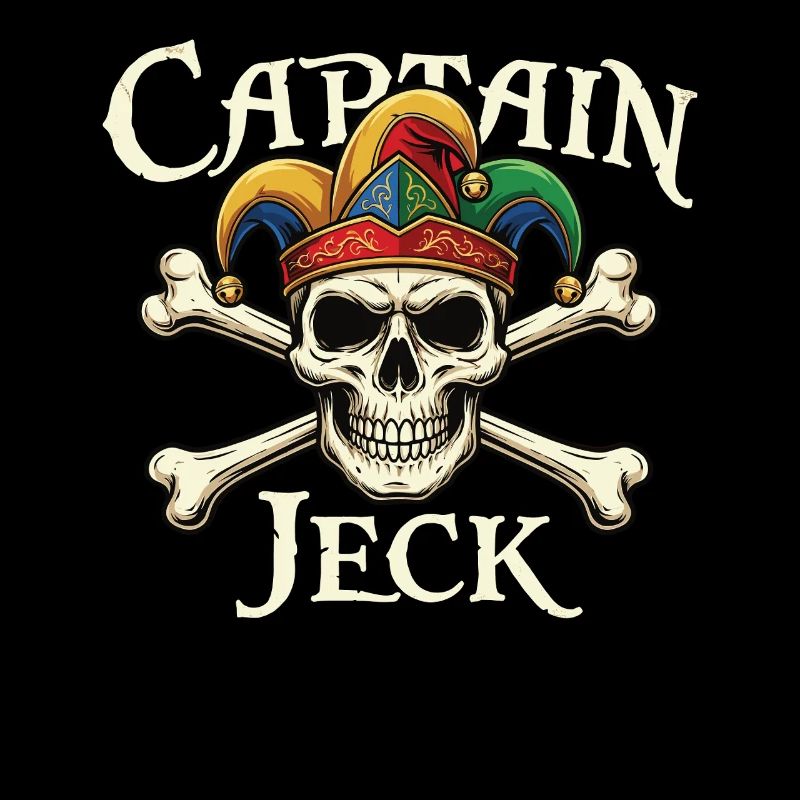 Captain Jeck Totenkopf Jester Design