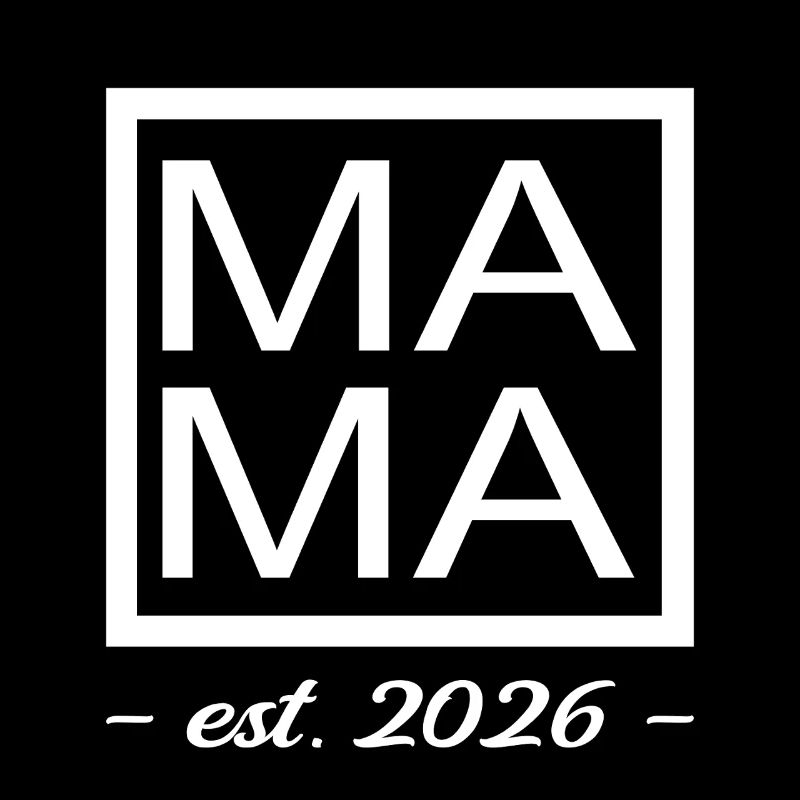 Mama 2026 Schwangerschaft Geschenk
