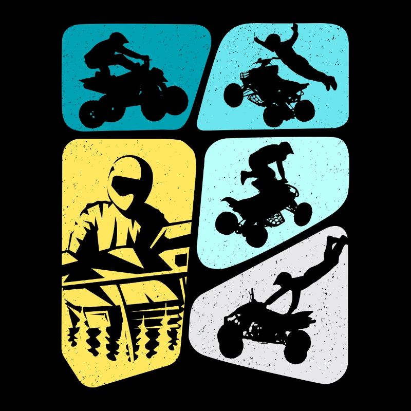 Quad Quad Driver ATV Men Boys Offroad