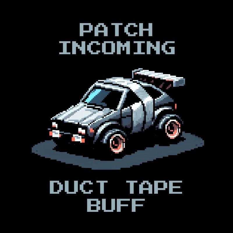 Patch : ruban adhésif | Humour des voitures RC