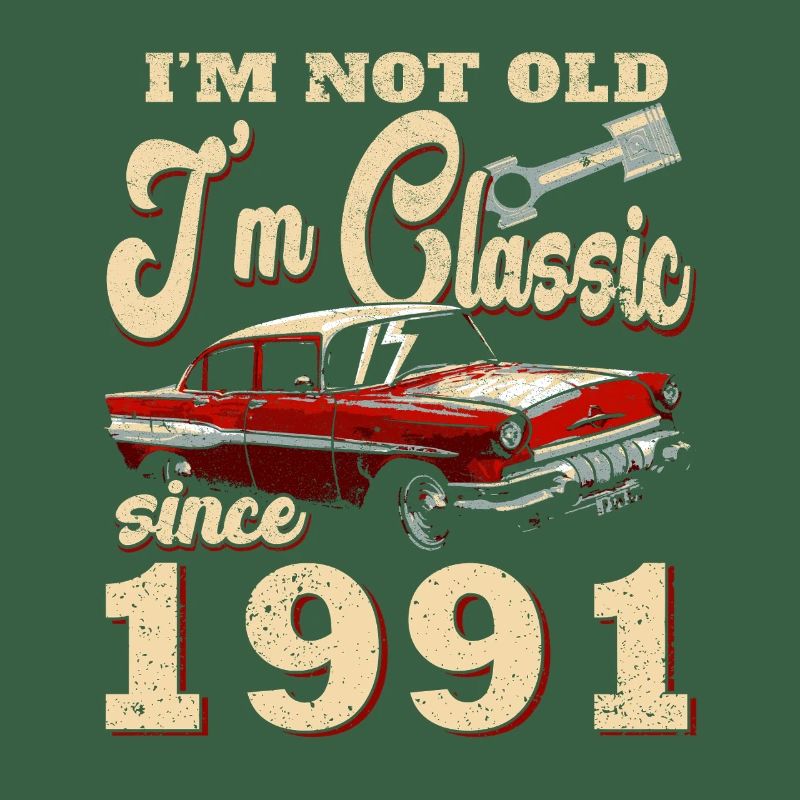Nicht alt, ich bin klassisch 1991 Auto