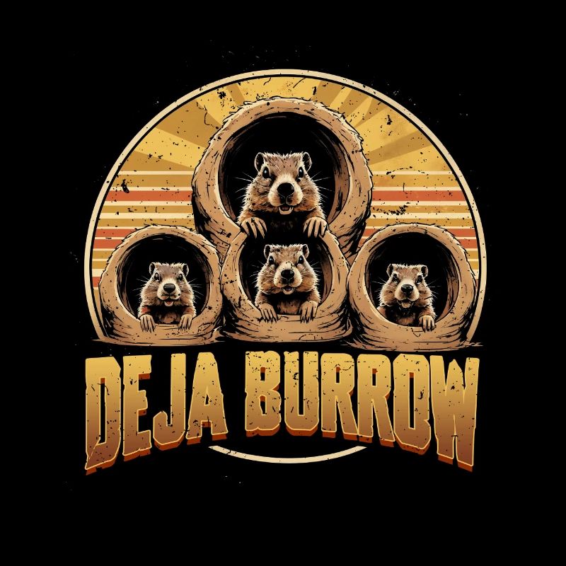 Groundhog Day Groundhog Deja Burrow