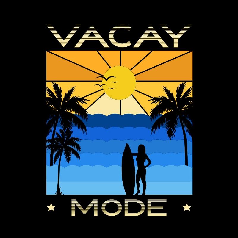 Fun holiday & surfer design