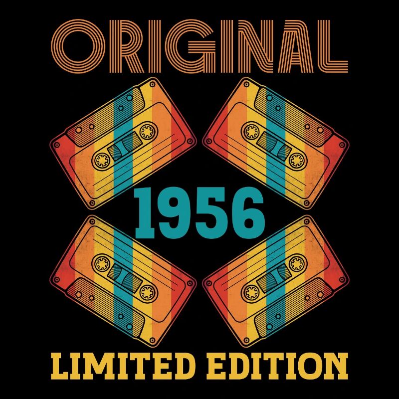 Original 70e Anniversaire 70 ans 1956 Cadeau Tee