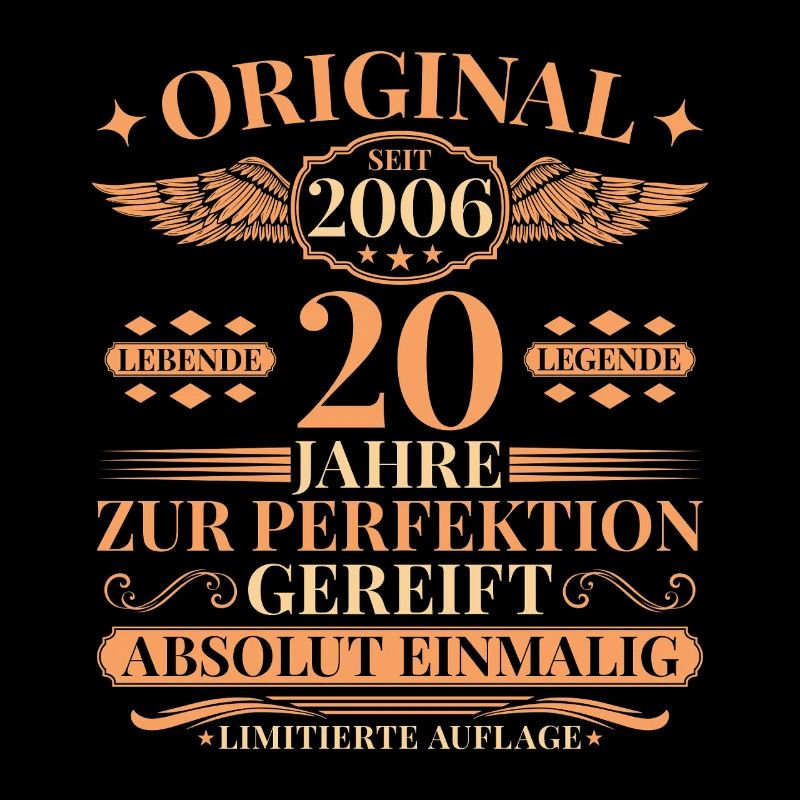 20. Geburtstag Lebende Legende seit 2006