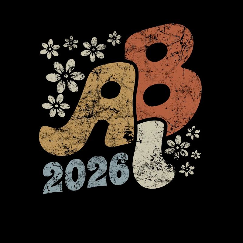 ABI 2026 Blossoms Vintage Abitur Gift
