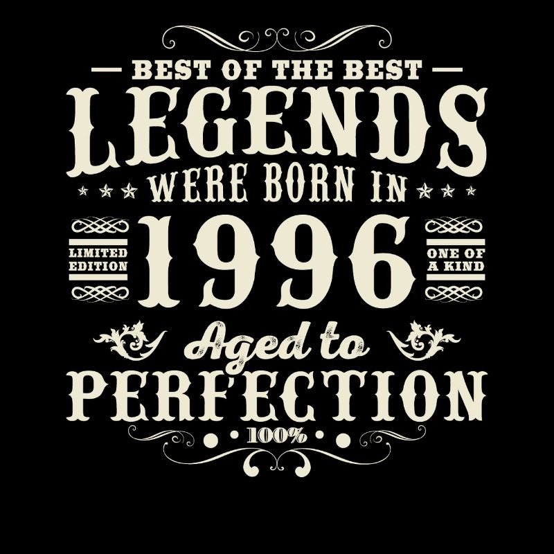 1996 Vintage Retro Geburtstagsgeschenk