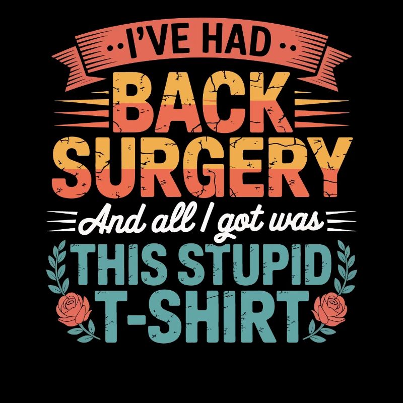 Back Surgery Saying TShirt