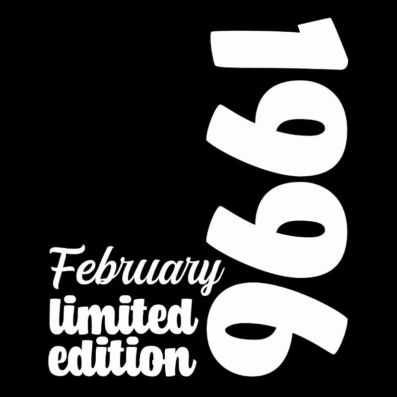 Februar 1996 30 Jahre Vintage-Geburtstagsgeschenk
