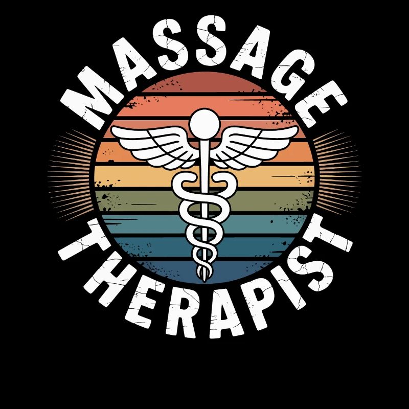 Vintage Regenbogen Massage