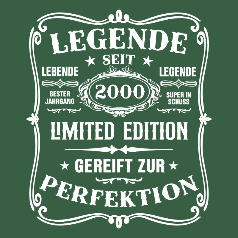 Legend Since 2000 Born 2000 Birthday 2000