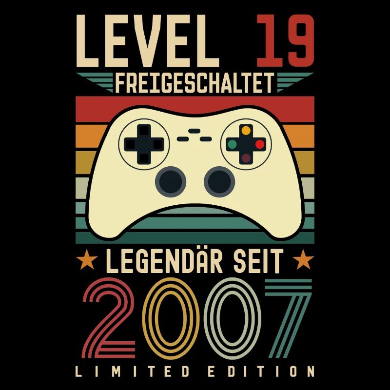 Level 19 Unlocked 19th Birthday 19 years