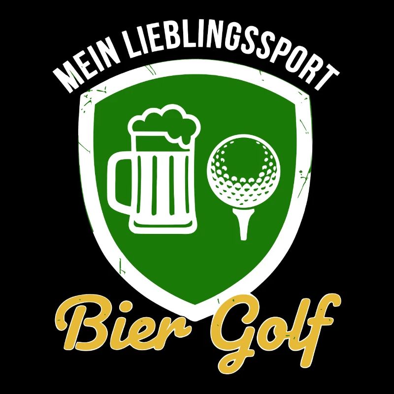 Mein Lieblingssport Bier Golf