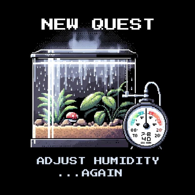 New Quest: Control Humidity | Terrarium