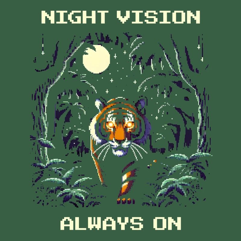 Vision nocturne toujours activée | Faune nocturne des tigres