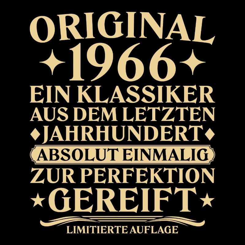 Original 1966 Klassiker Letztes Jahrhundert