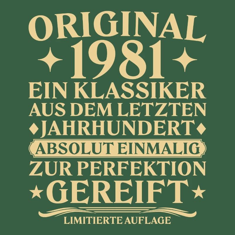 Classique original de 1981 Siècle passé