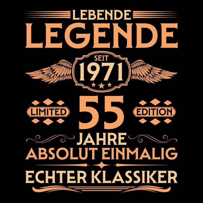 Absolutely unique Born in 1971 55th Birthday