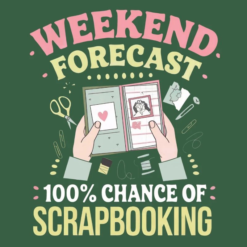 Weekend Scrapbooking Forecast