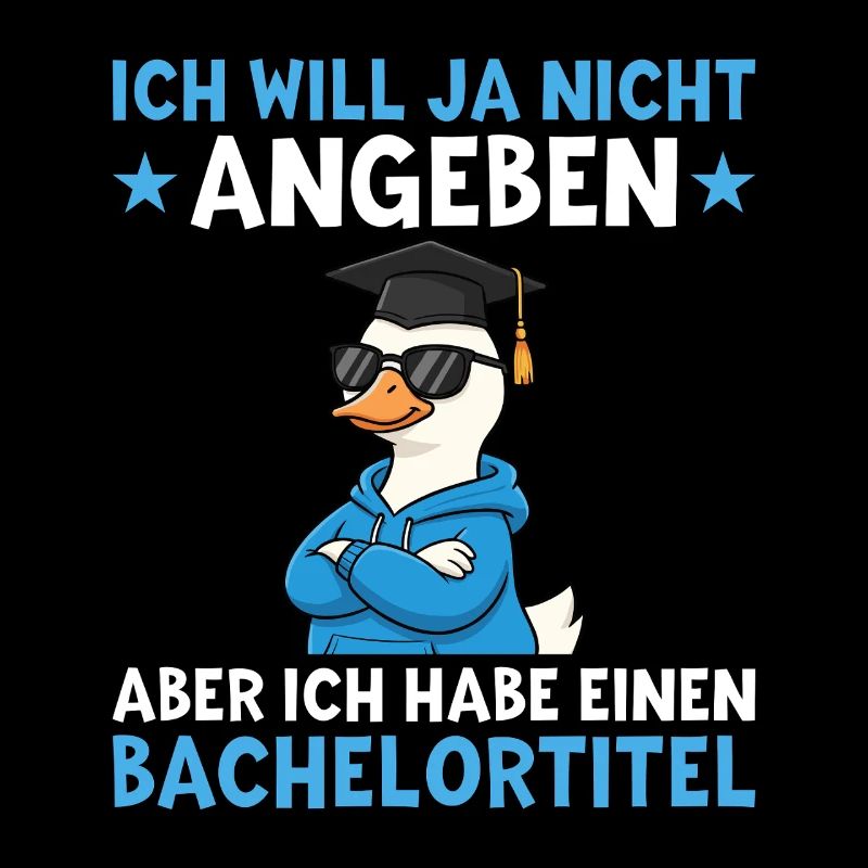 Bachelortitel Gans Doktorhut Bachelor Abschluss