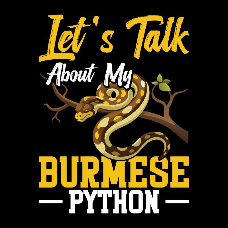 Burmesischer Python-Besitzer Schlangenterrarium Hide Python