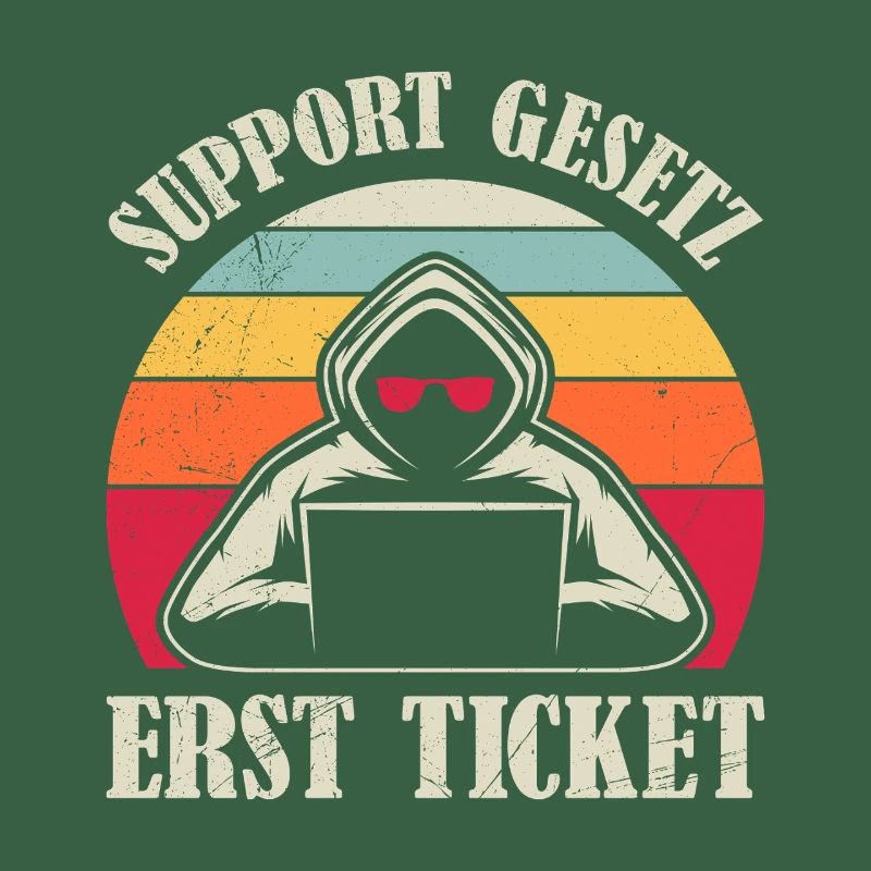 Computer Science Coder SUPPORT GESETZ ERST TICKET