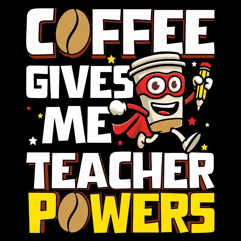 Coffee lover teacher supports educators in