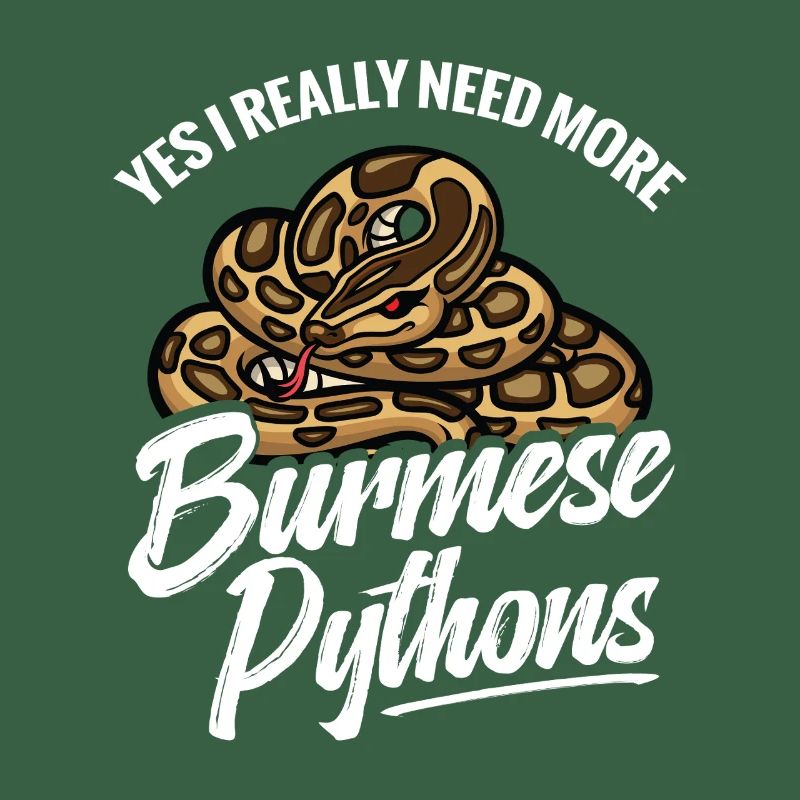 Python-Liebhaber Schlangen-Mama Terrarium-Reptilien-Papa