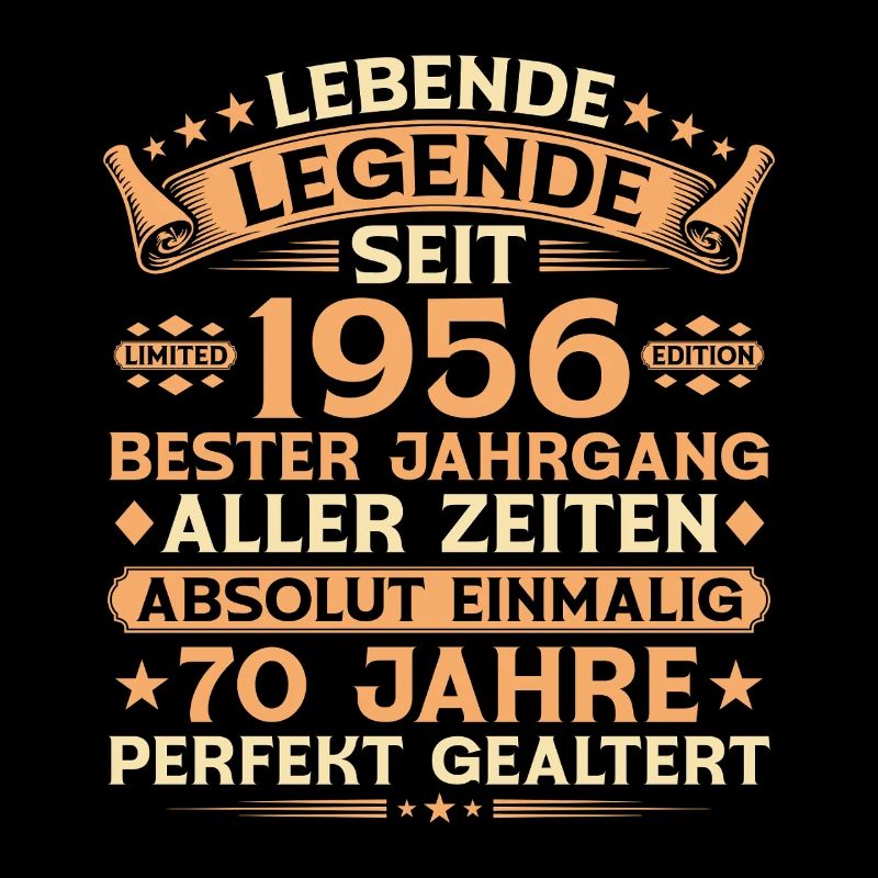 70th Birthday 1956 Vintage Legend Gift