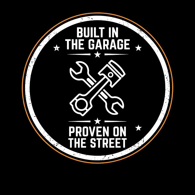 Garage Screwdriver Emblem Built In The Garage