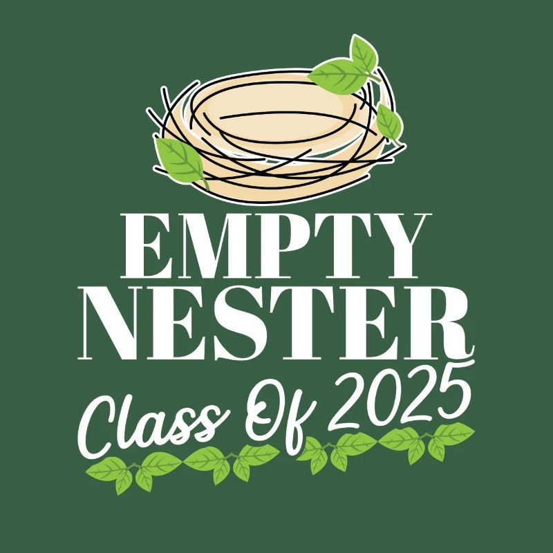 Empty-Nest-Syndrom Sohn Highschool-Absolvent Leer