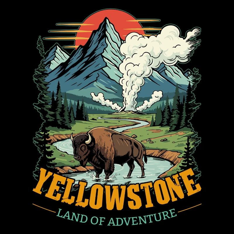 Terre de l’Aventure Parc national de Yellowstone