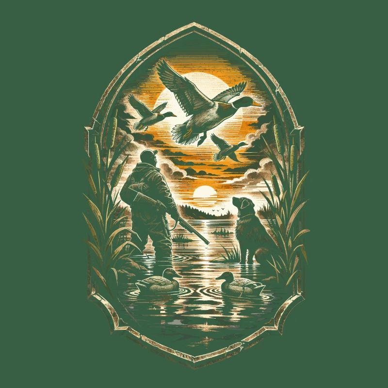 duck shooting