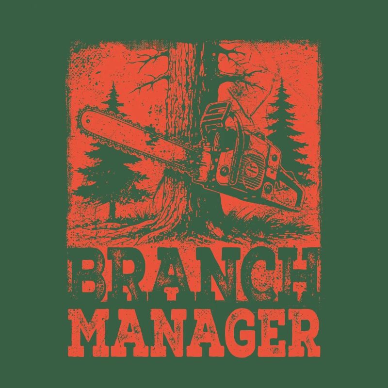 Branch Manager Chainsaw Lumberjack Forest