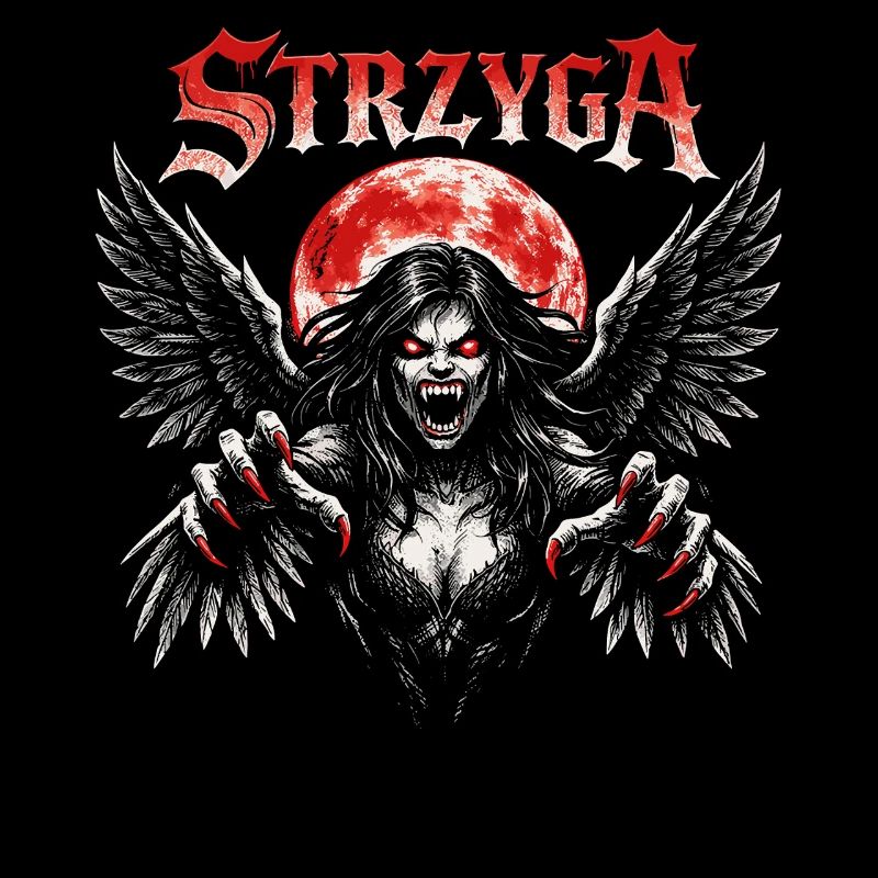 Strzyga Slavic Demon Legend